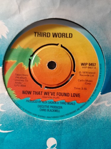 Third world now - now, we've
